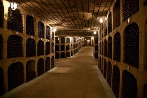 The underground wine city of Mileștii Mici Winery near Chisinau, holding the Guinness World Records of being the longest winery in the whole world with the highest capacity of storage.